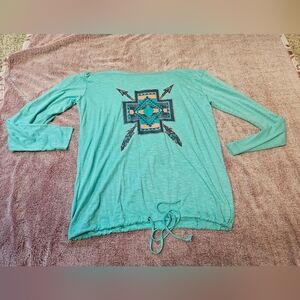Cowgirl Tuff thin long sleeve shirt